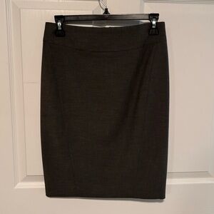 Loft charcoal gray Women's Skirt